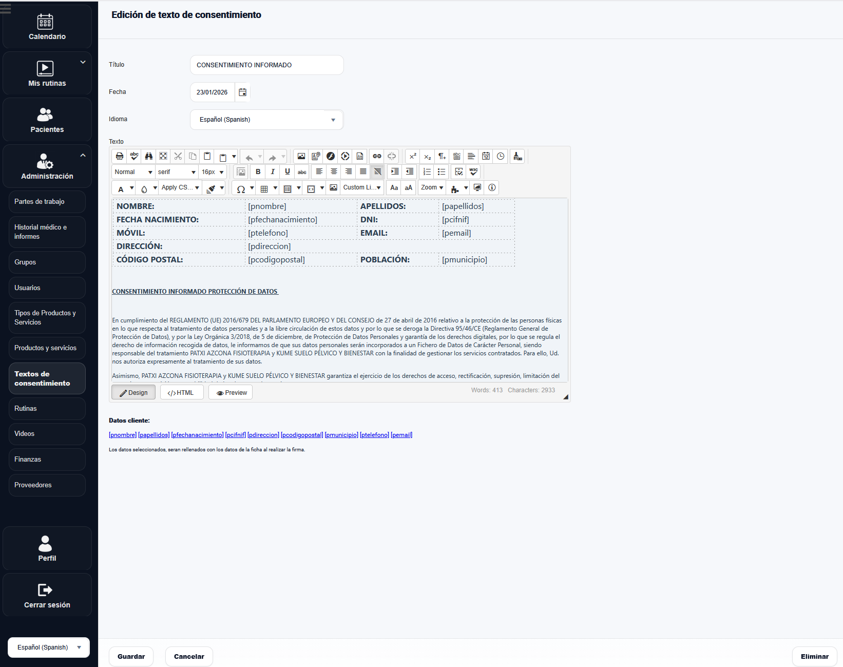 Finanzas---fisiotribu